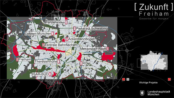 Präsentation für die Stadt