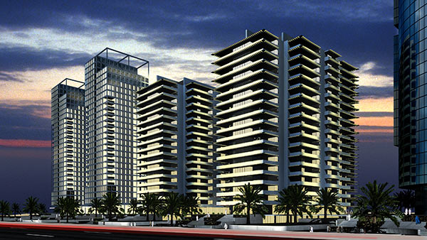 Wohnkomplex in Dubai