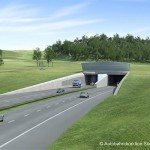 Ein Tunnel - 3D-Visualisierung