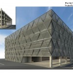 Parkhaus - visualisiert in 3D