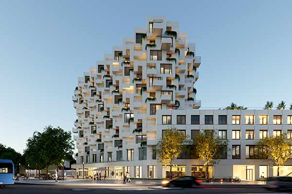 Meiller Gärten - Hochhaus